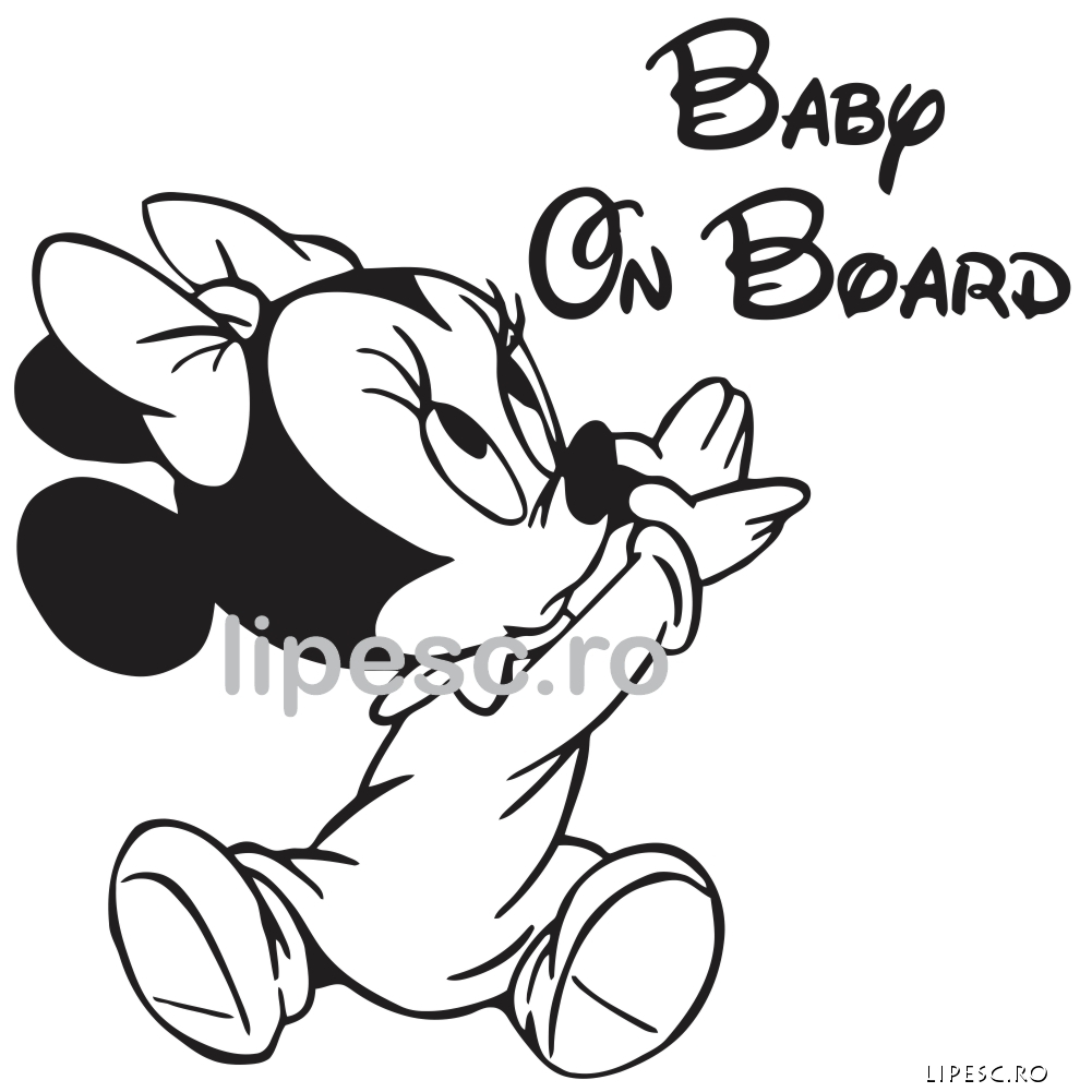 Autocolant Baby on Board