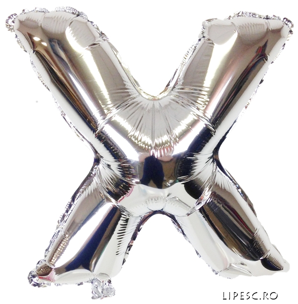 Baloane litera X 