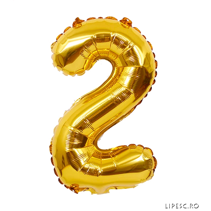 Balon cifra 2