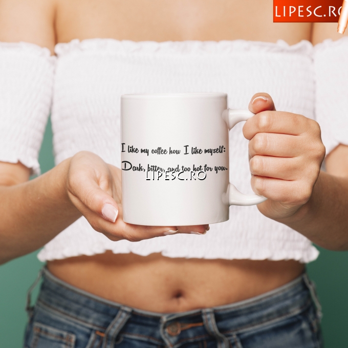 Cana personalizata cu text