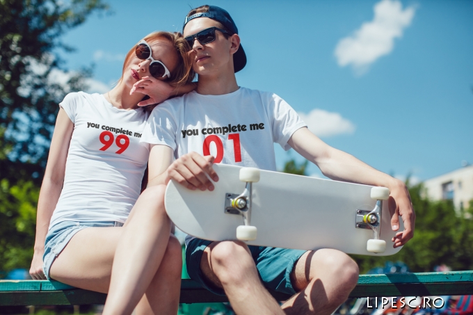 Set tricouri cupluri personalizate