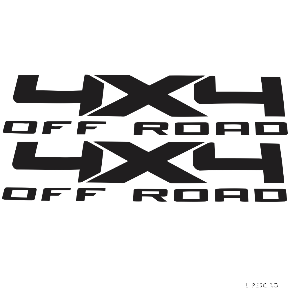 Set doua stickere 4x4 