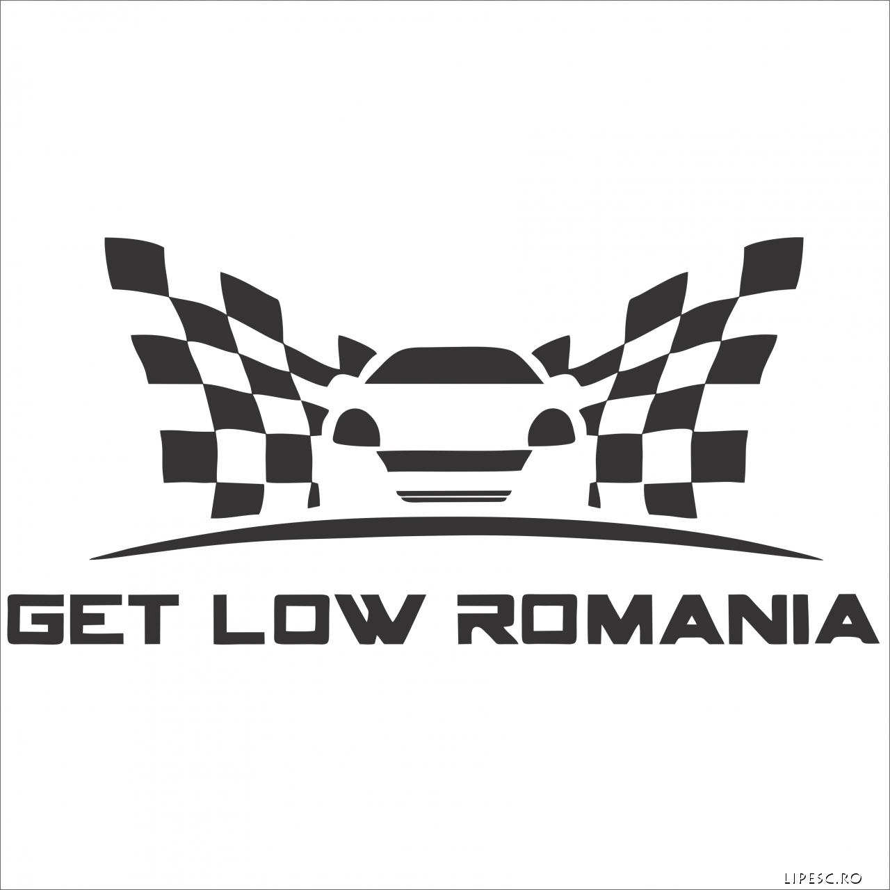 Sticker Get Low Romania 