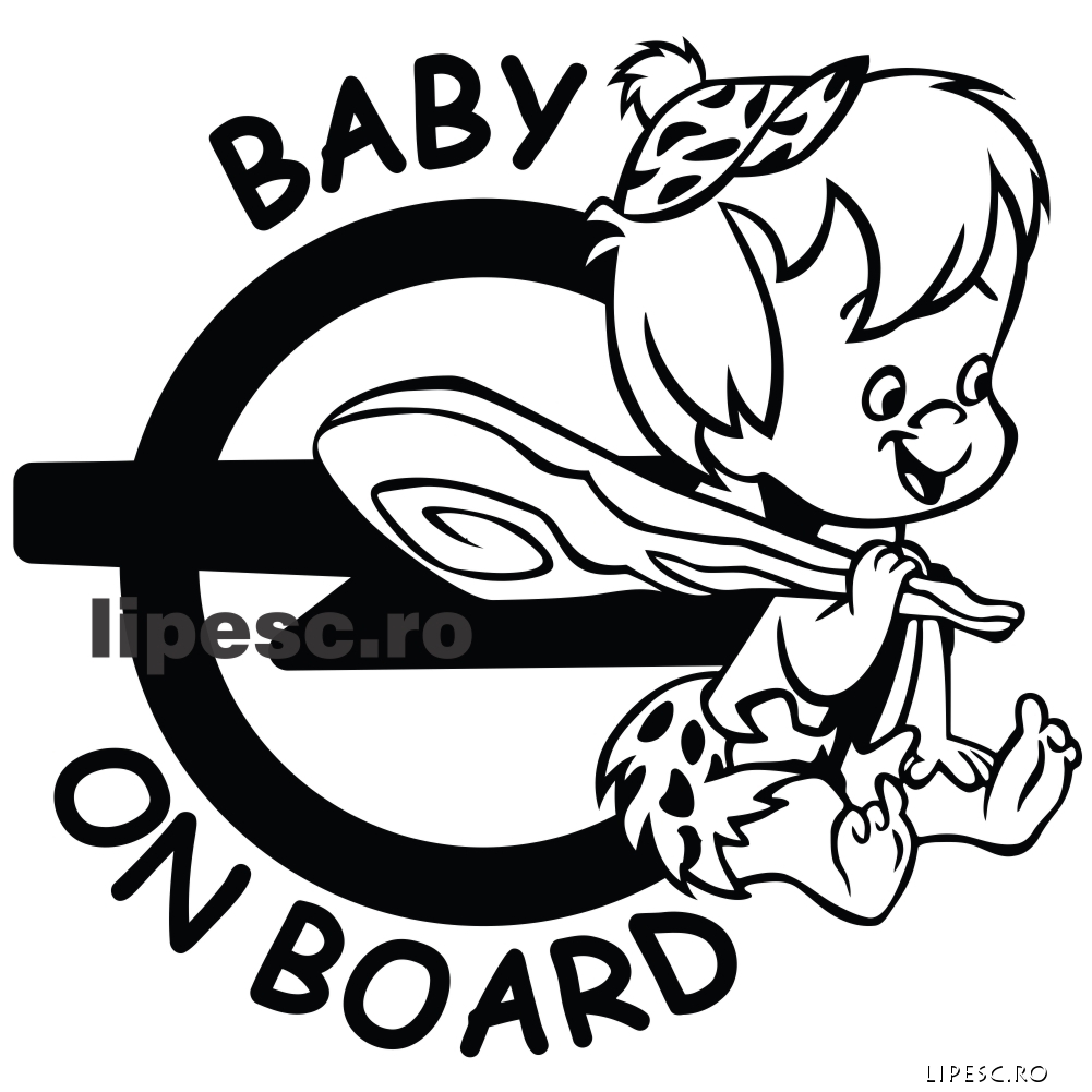 Sticker Opel Baby On Board 