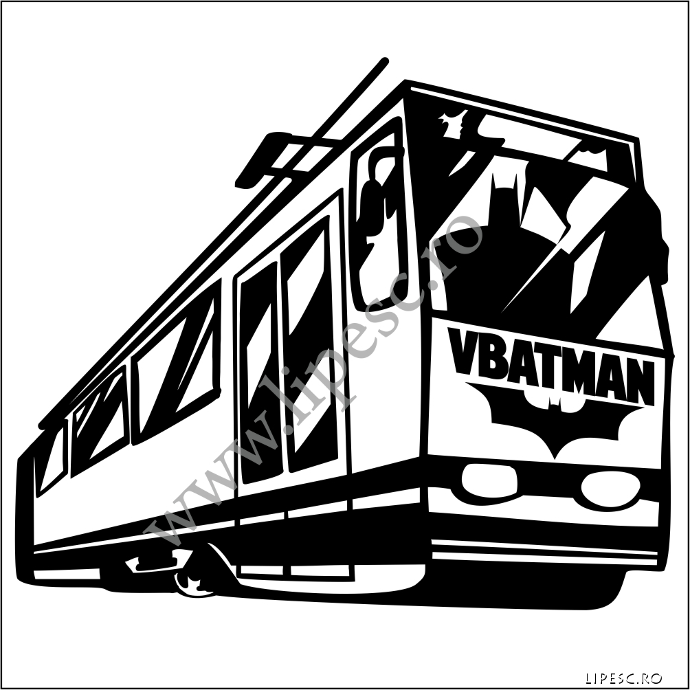 Sticker auto VBATMAN
