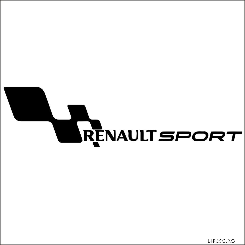Sticker renault sport