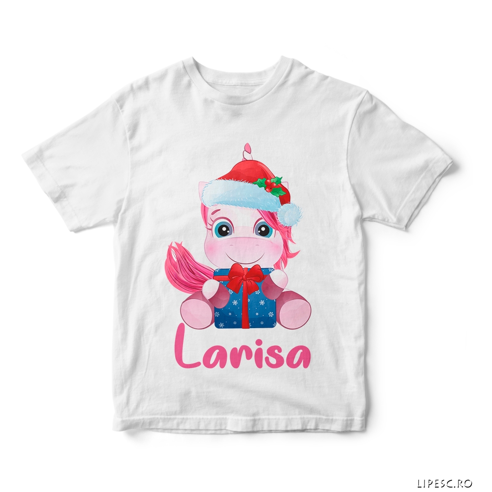 Tricou de copil Unicorn Santa