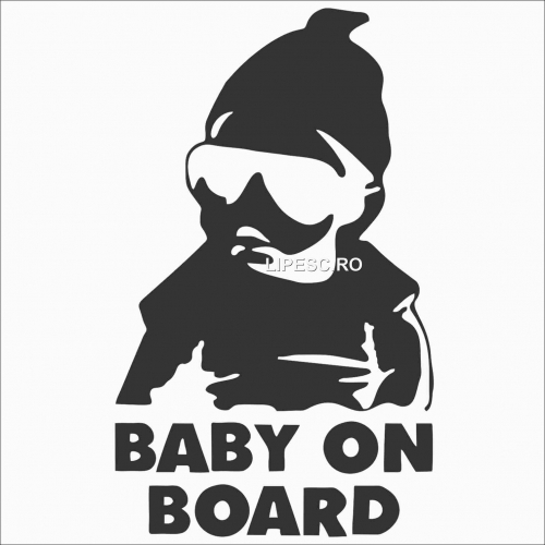 Sticker baby on board