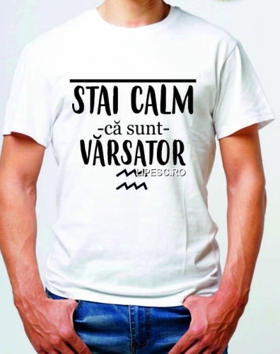 Tricou cu zodia Varsator