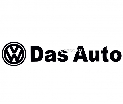 Sticker das auto vw
