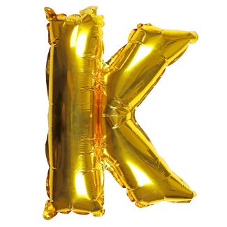 Balon litera K 