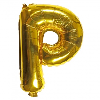 Balon litera P 