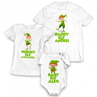 Set tricouri craciun personalizate 2