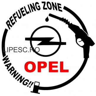 Sticker capac rezervor Opel 