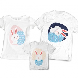 Tricouri familie pentru paste