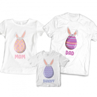 Tricouri familie pentru Paste 