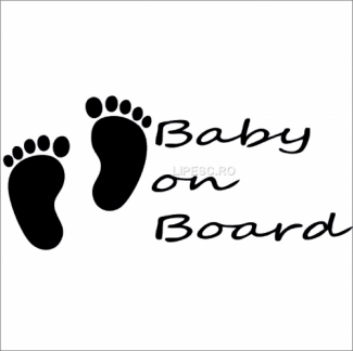 Sticker Baby on board 
