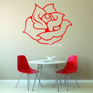 Sticker trandafir