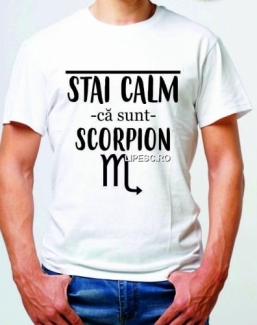 Tricou cu zodia Scorpion 