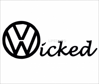 Sticker wicked vw