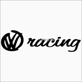 Sticker vw racing 